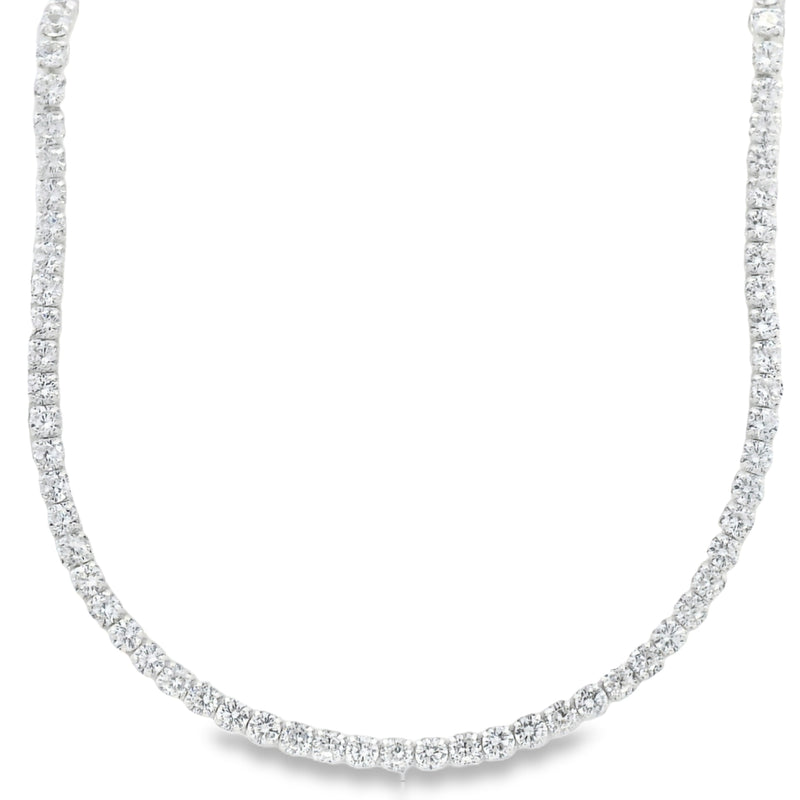 Collar de Tenis con Circonia de Plata