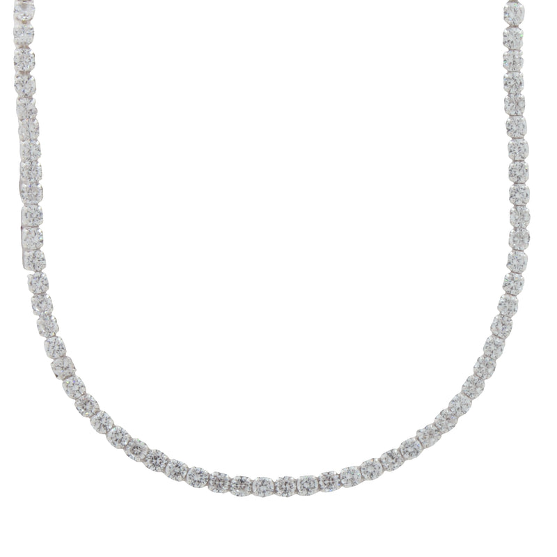 Collar de Tenis con Circonia de Plata