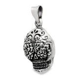 Dije de Calavera de Plata