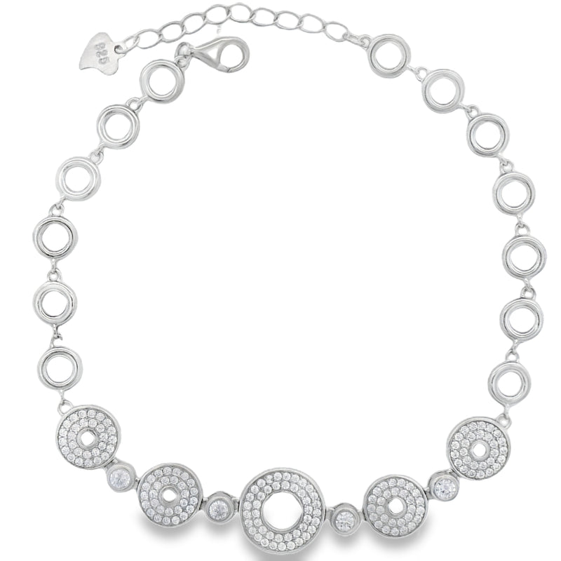 Pulsera Circulos de Circonia