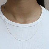 cadena Cola De Rata Diamantada