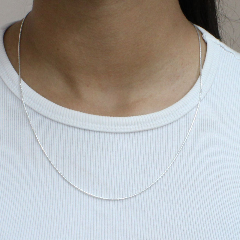 cadena Cola De Rata Diamantada