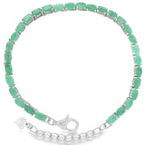 Pulsera Orquídea de Esmeralda Esmeralda