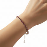 Pulsera Orquídea de Rubí