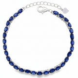 Pulsera Orquídea de Zafiro