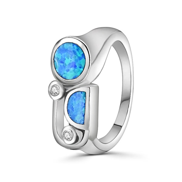 Anillo Zante Blanco / #8