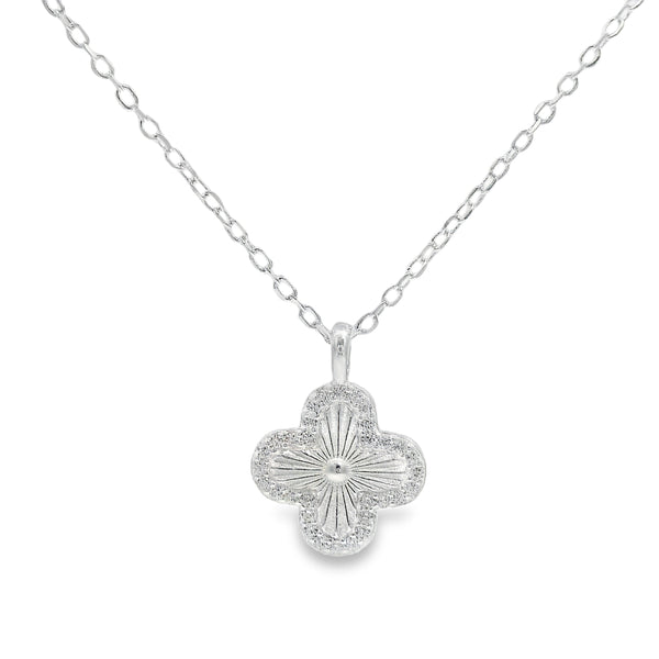 Collar Trébol de Circonia