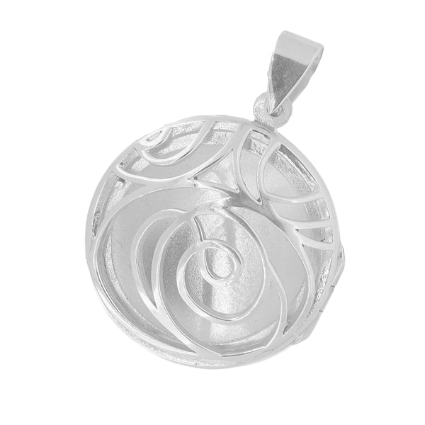 Relicario De Plata Con Ventana