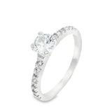 Anillo Solitario de Circonia