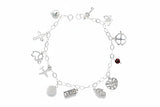 Pulsera de Suerte y Proteccion de Plata