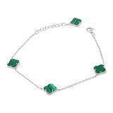 Pulsera Tréboles Verdes