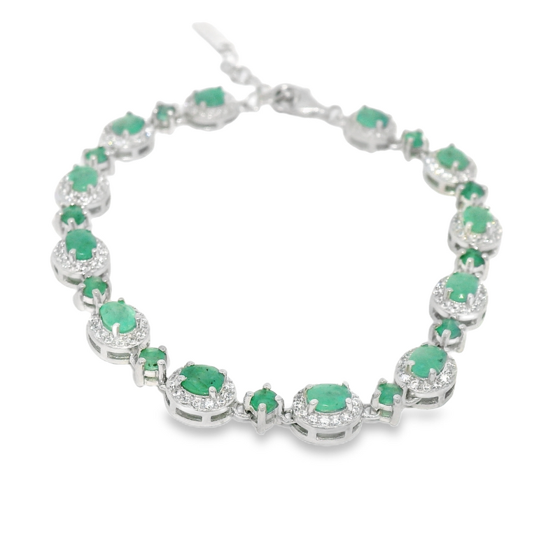 Pulsera de Piedras Preciosas Zafiro