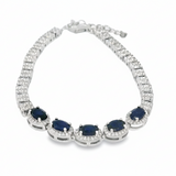 Pulsera de Piedra Natural con Circonia