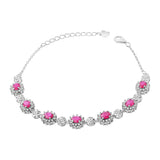 Pulsera Piedras Preciosas Rubi