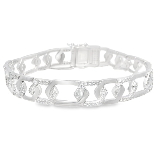Pulsera de Plata con Circonia