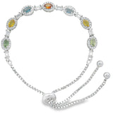 Pulsera Clavel de Zafiro Multicolor