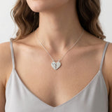 Dije De Corazón Con Plata