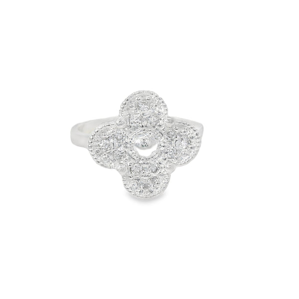 Anillo Flor de Circonia 7
