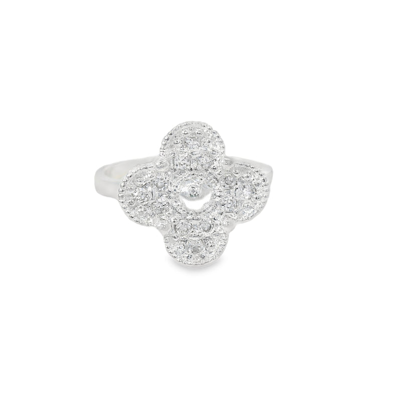 Anillo Flor de Circonia 7