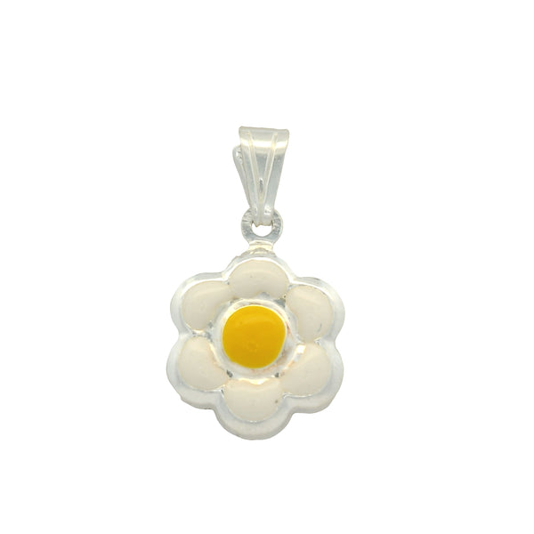 Dije para Pulsera y Collar de Flor Amarillo
