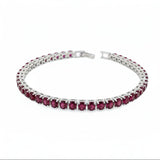 Pulsera Noche De Rubí