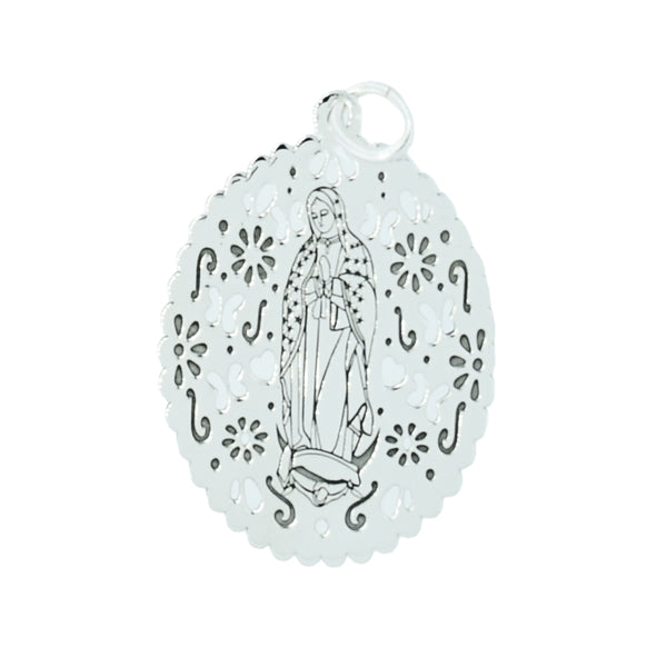 Medalla De La Virgen De Guadalupe Ovalado