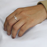 Anillo Cruz y Círculo 7