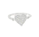Anillo Corazón de Circonia