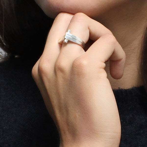 Anillo de Plata Conjunto