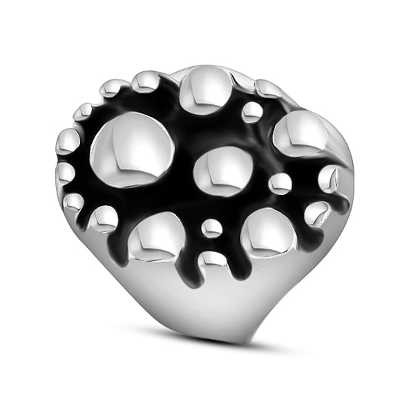 Anillo De Plata Círculos #7