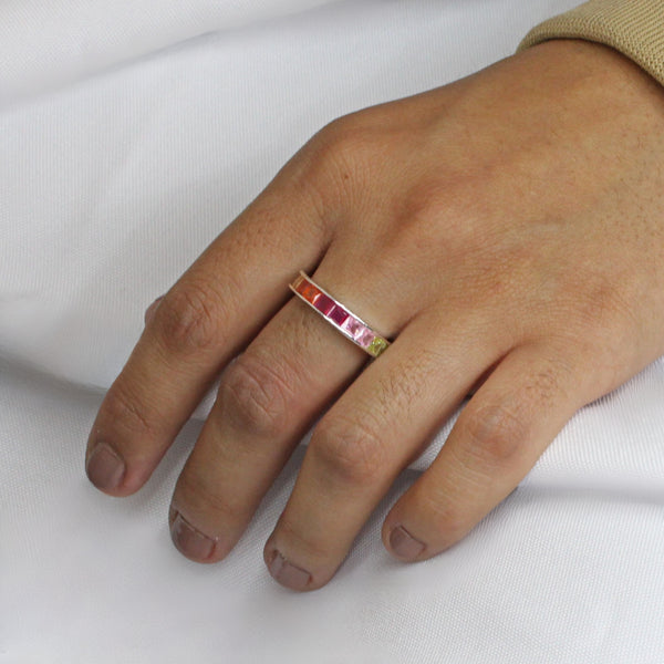 Churumbela de Plata Circonia Multicolor 6