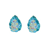 Aretes de Gota con Cristal