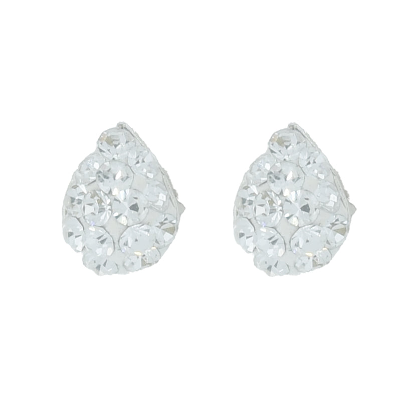 Aretes de Gota con Cristal