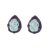 Aretes de Gota con Cristal