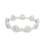 Anillo de Plata Circulos de Circonia 5