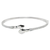Brazalete de Serpiente con Circonia