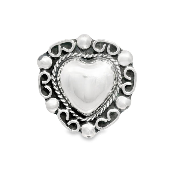Anillo Corazón de Milagritos 8