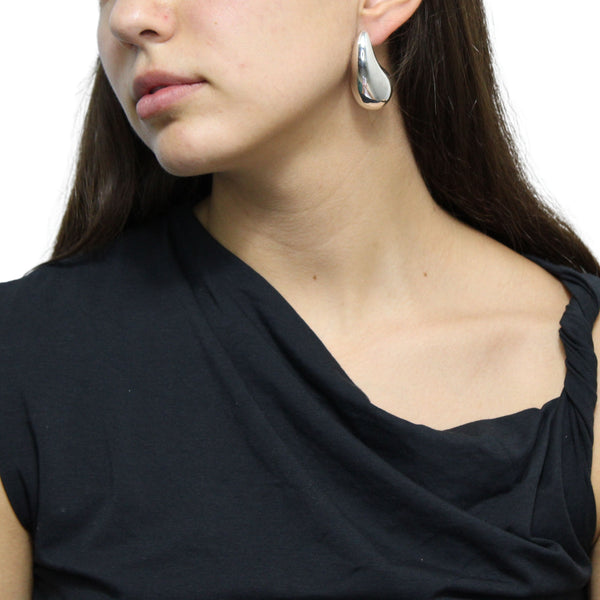 Aretes De Gota Grandes Electroformado