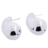 Aretes De Gota Grandes Electroformado