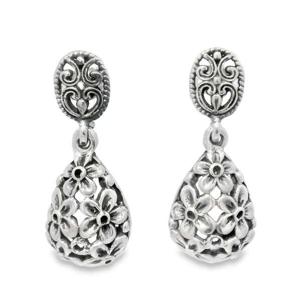 Arete Flores Oxidado