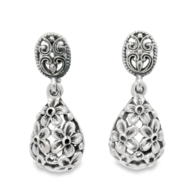Arete Flores Oxidado