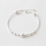 Pulsera de Plata y Perlas