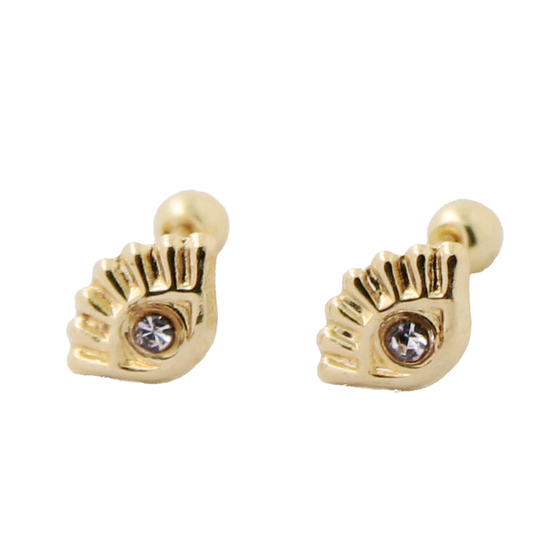 Aretes De Oro Ojo