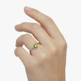 Anillo Dalia de Peridoto