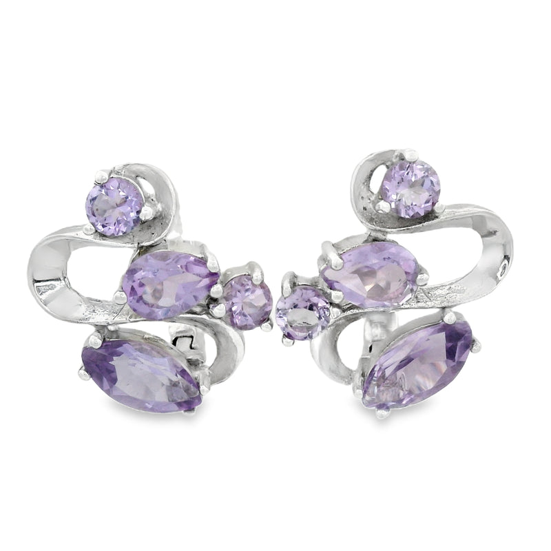 Aretes de Garabato Titanita (Verde)
