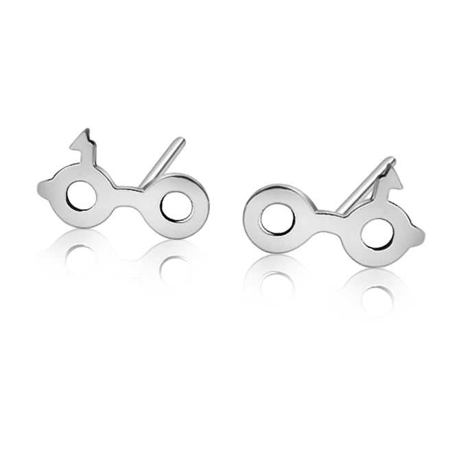 Aretes De Plata Lentes