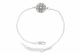 Pulsera de Plata Ajustable