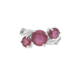 Anillo de Piedra Natural con Circonia