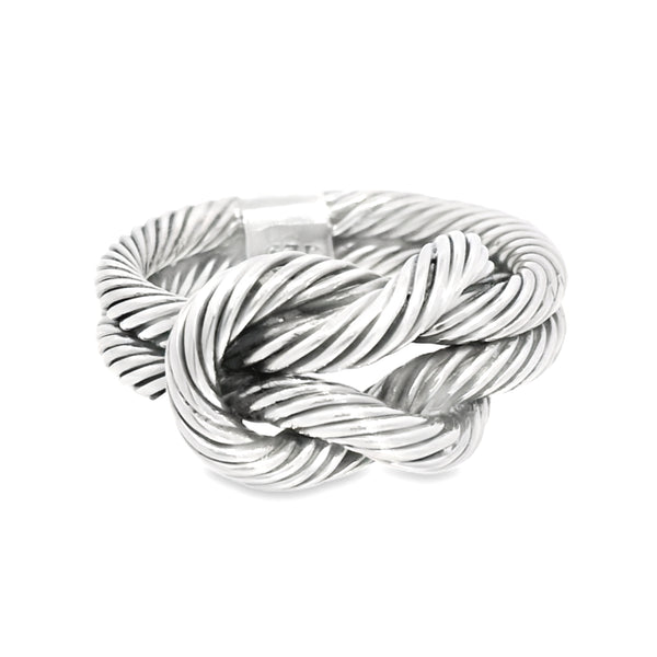 Anillo Nudo de Plata 6