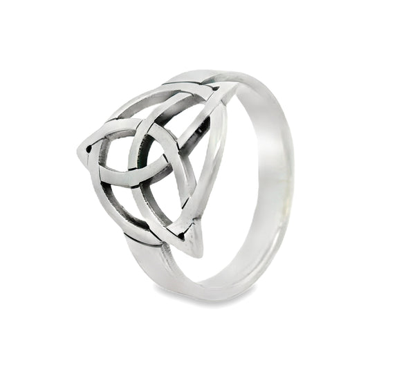 Anillo De Plata Nudo De Bruja